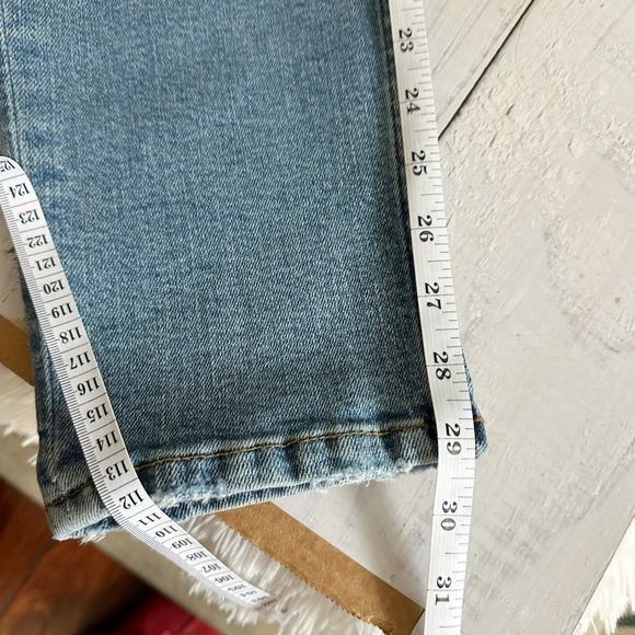 RE/DONE Ultra High Rise Skinny Button Fly Size 30 Dawn - Picture 10 of 12